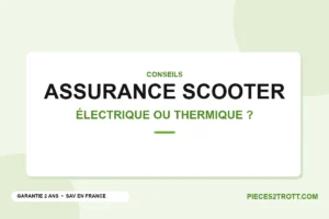 Visuel titre de l’article « Comparons l’assurance scooter électrique vs thermique »