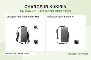 Image de l’article « Chargeur Kukirin qui tombe en panne ? Pas de panique ! » : photos de Chargeur FYD-1 Kukirin M4 Max et Chargeur FyD-1 Kukirin A1