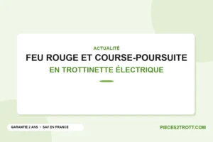 Visuel titre de l’article « Après avoir griller un feu rouge en trottinette électrique, il tente de semer la police à plus de 60km/h »
