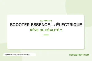 Visuel titre de l’article « Transformer votre scooter essence en modèle électrique, rêve ou réalité ? »