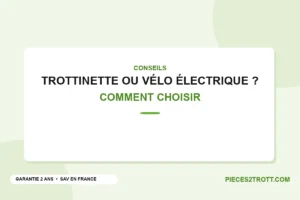 Visuel titre de l’article « Trottinette VS Vélo électrique, que faut-il choisir ? »