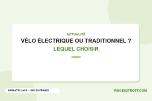 Visuel titre de l’article « Vélo électrique ou traditionnel, lequel est fait pour vous ? »